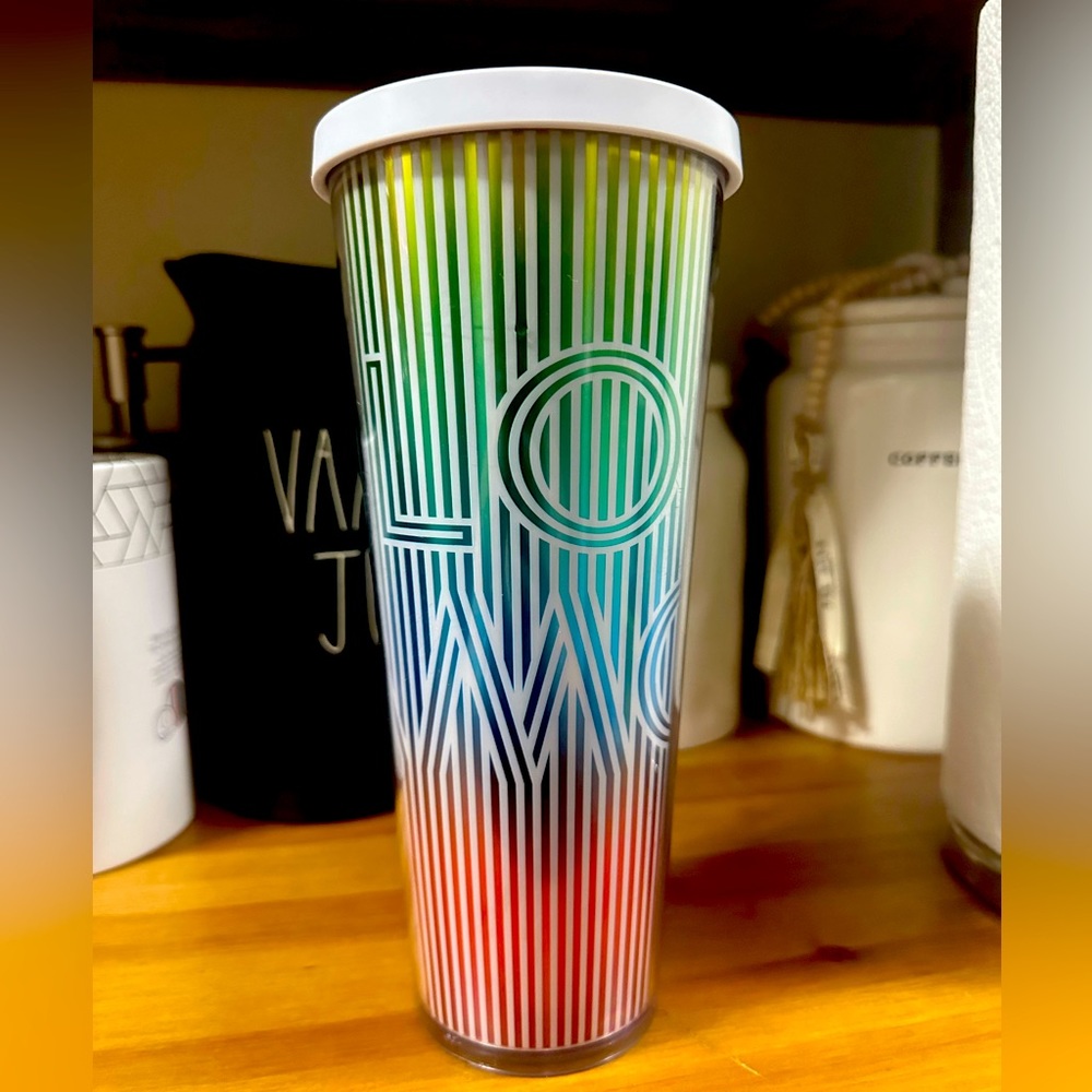 Starbucks Love/Amour Venti Cold Cup